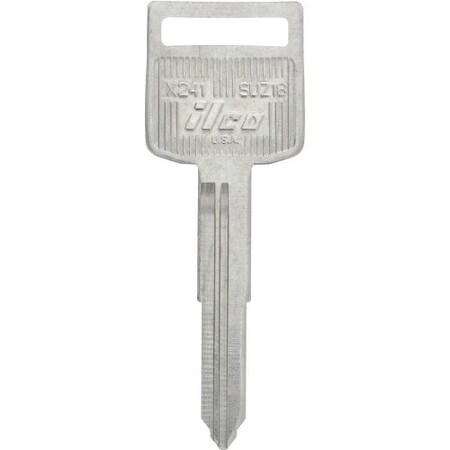Hillman HILLMAN Traditional Key Motorcycle Key Blank SU-18 Double For Suzuki 86138